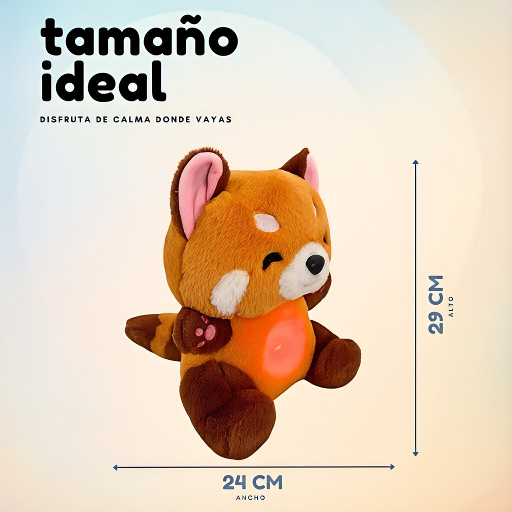 Peluche de Panda Rojo Anti Estrés