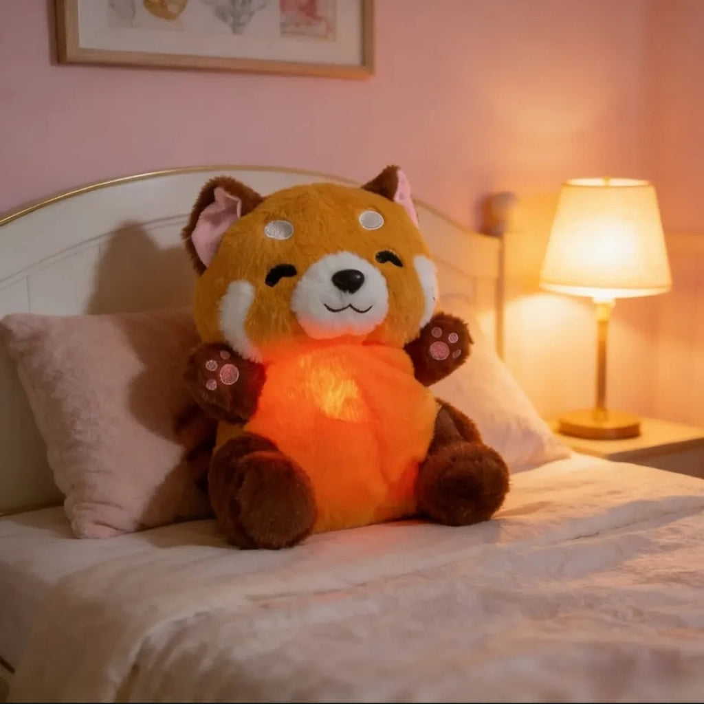 Peluche de Panda Rojo Anti Estrés